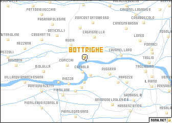 map of Bottrighe