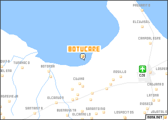 map of Botucare