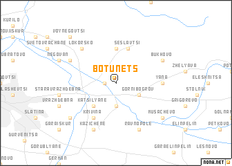 map of Botunets