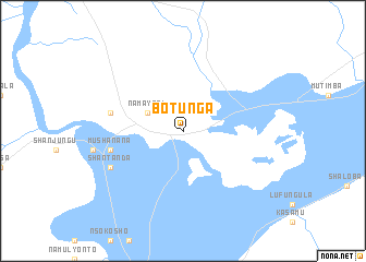 map of Botunga