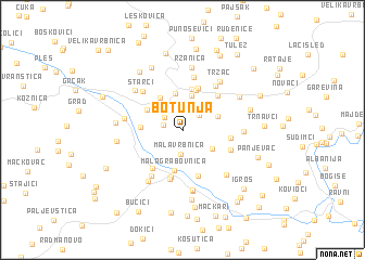 map of Botunja