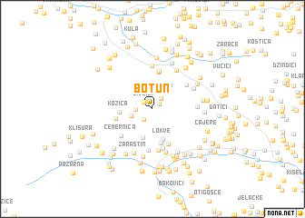 map of Botun