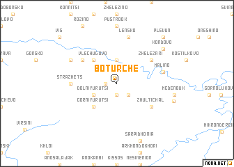 map of Boturche