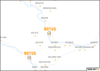 map of Botuş