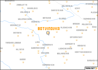map of Botvinovka