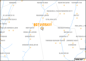 map of Botvinskiy