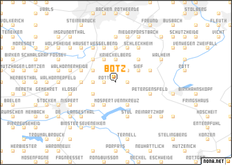 map of Botz