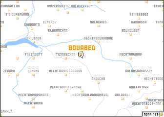 map of Bou Abed