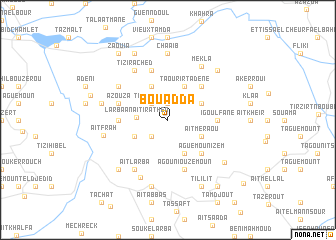 map of Bou Adda