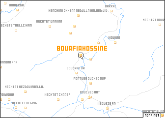 map of Bouafia Hossîne