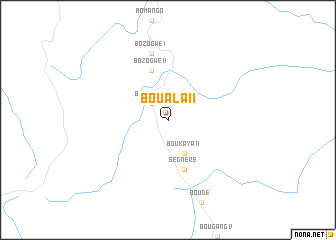 map of Bouala II