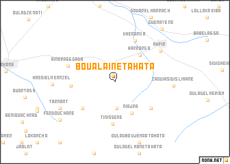 map of Boualaïne Tahata