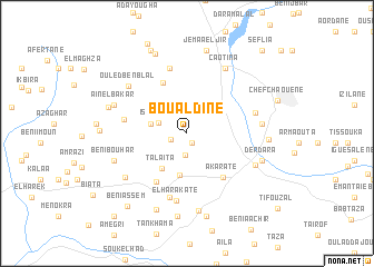 map of Boualdine