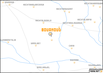map of Bou Amoud