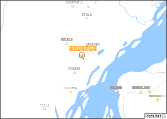 map of Bouanga
