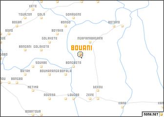 map of Bouani