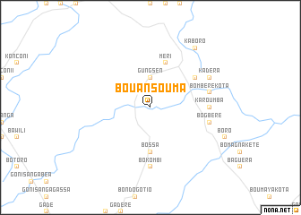 map of Bouansouma