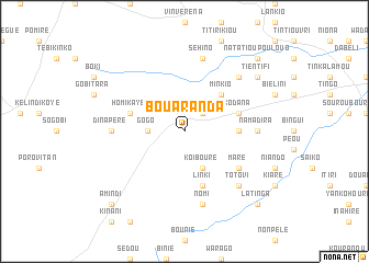 map of Bouaranda