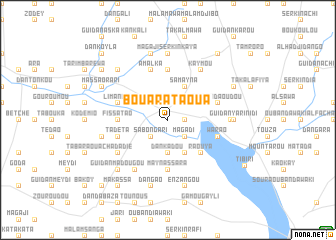 map of Bouarataoua