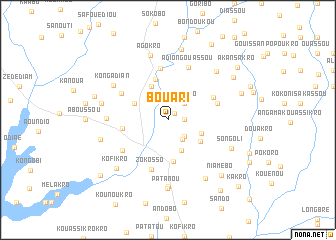 map of Bouari