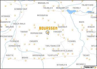 map of Bou Assem