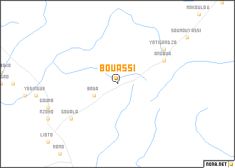 map of Bouassi