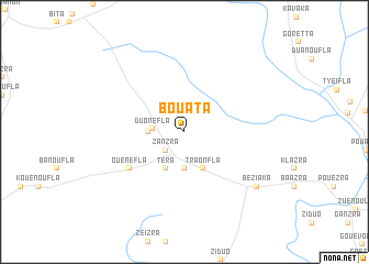 map of Bouata