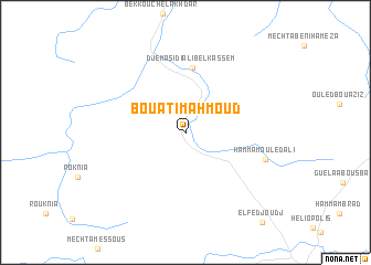 map of Bouati Mahmoud
