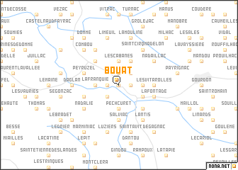 map of Bouat