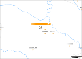 map of Boubananga