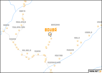 map of Bouba