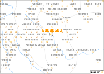 map of Boubogou