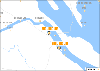 map of Boubour