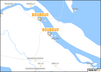 map of Boubour