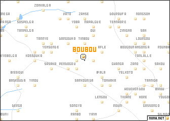 map of Boubou