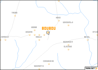 map of Boubou