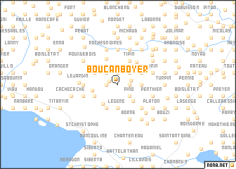 map of Boucan Boyer