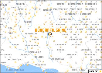 map of Boucan Filsaimé