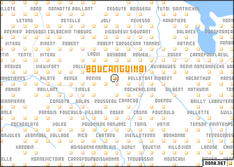 map of Boucan Guimbi