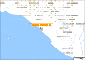 map of Boucan Nicot