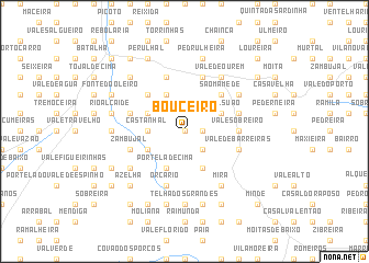 map of Bouceiro