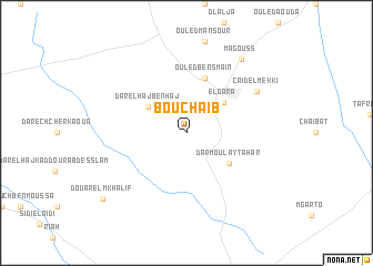 map of Bou Chaïb