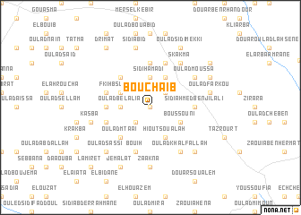 map of Bouchaïb