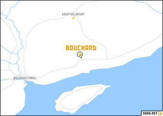 map of Bouchard