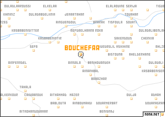 map of Bouchefaa