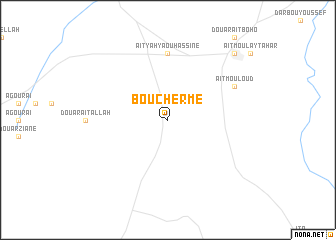 map of Bou Cherme