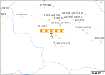 map of Bou Chouche