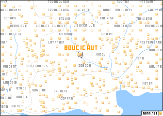 map of Boucicaut