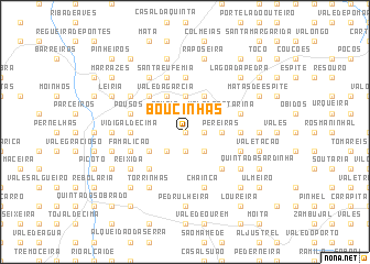 map of Boucinhas