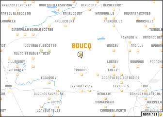 map of Boucq